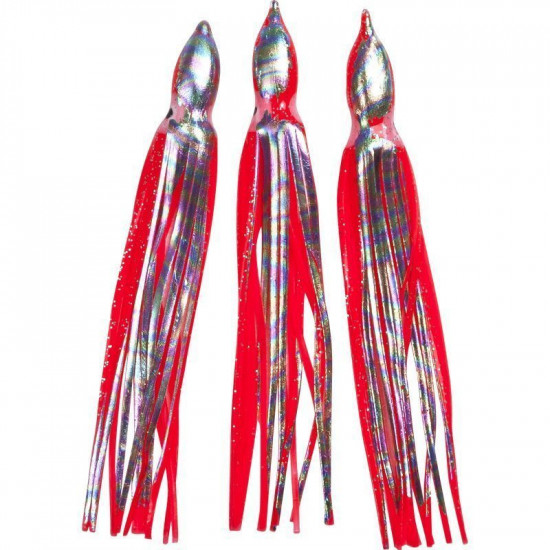 Squid Skirts Red Abalone - 12cm