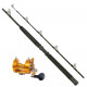 Combo Game Euro Gold 180cm / Max 500 Gold (30-50Lb)