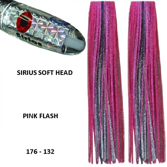 Fronteira Sirius Soft Head Tuna Lure - Pink Flash