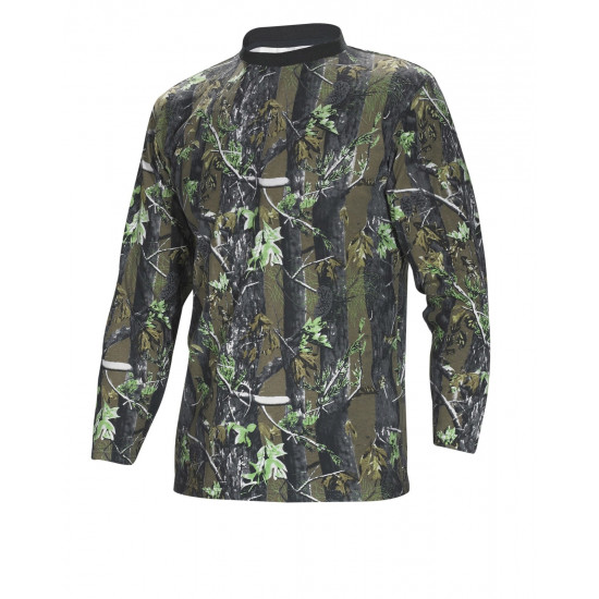 Authentic Cotton Tee Long Sleeve Camo - XL