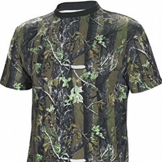 Authentic Cotton Tee Short Sleeve Camo - M