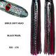 Fronteira Sirius Soft Head Tuna Lure - Black Pearl