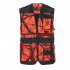 Shooting Vest Camo Orange Blaze - L