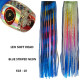 Fronteira Leo Soft Head Game Lure - Blue Striped Neon 