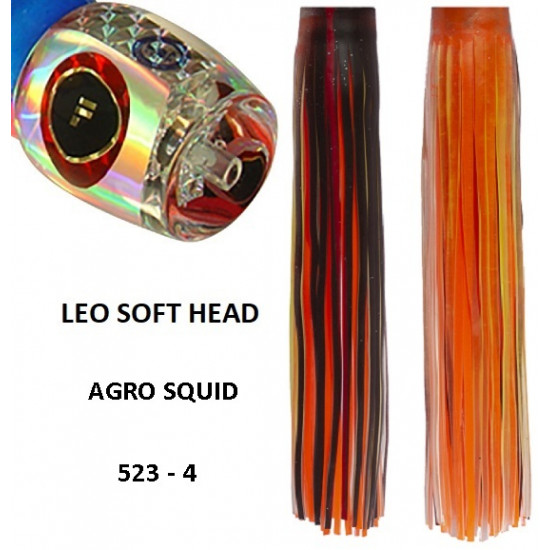Fronteira Leo Soft Head Game Lure - Agro Squid