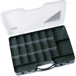 Tackle Box Double Sided Olive 20-44 Partitions