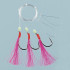 Flasher Rig Pink Fire 3/0 Hook