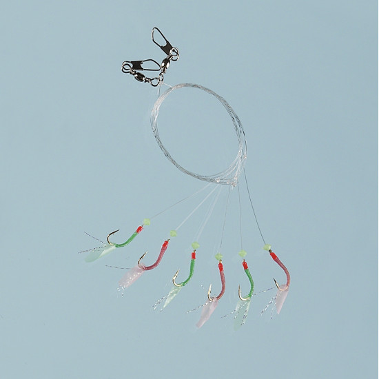 Sabiki Rig Mini Larves #6 Hook