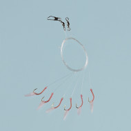 Sabiki Rig Pink Shrimp #8 Hook