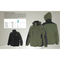 Authentic Jacket Outdoor Green Waterproof - L
