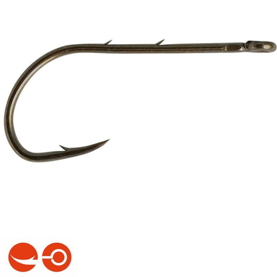 Hook Bait Holder Bronze Packet [10 x Size: # 3/0]