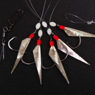 Deep Sea D3 Sabiki Rig Pearl #2 Hook