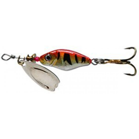 Spin Deep Willy Orange/White/Black Tiger 15g