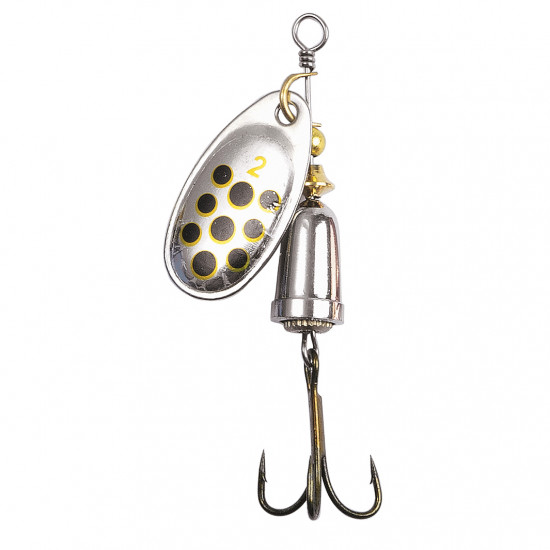 Spin Sonic Silver/Silver Black Dot 5g