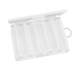 Lure Box Double Sided Clear 10 Partitions
