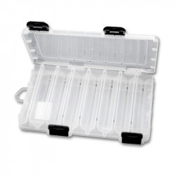 Lure Box Double Sided Clear 14 Partition