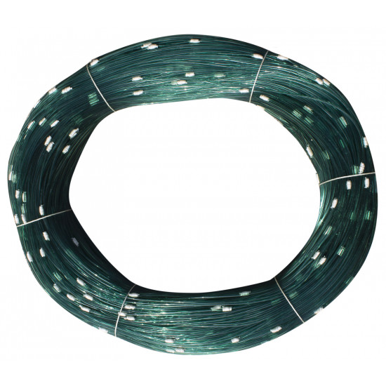 Tecni-Perline Stoppered Line Hank Green 1000m x 2.2mm x 1.5m Stops