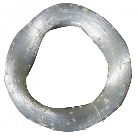 Tecni-Perline Stoppered Line Hank Clear 1000m x 5.0mm x 1m Stops