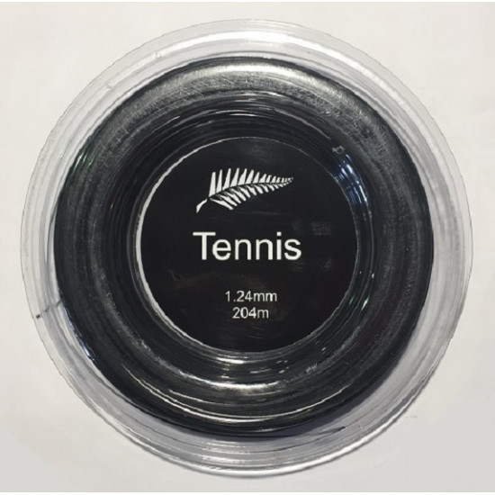 Tennis String Black 204m Reel 1.24