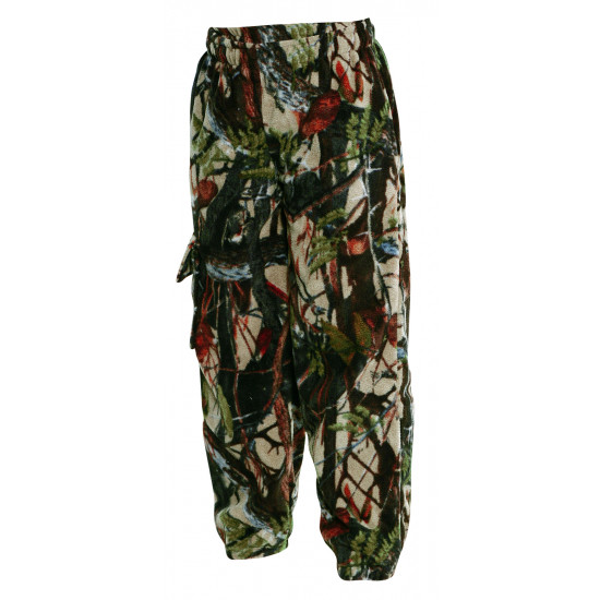 Camo Fleece Trousers Adult - 2XL