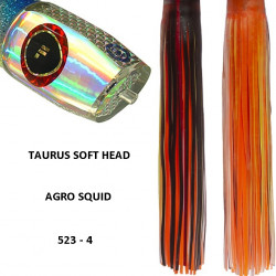 Fronteira Taurus Soft Head Big Game Lure - Agro Squid