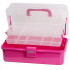 Tackle Box Pink Med 2-Tray
