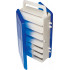 Tackle Box Blue Beige Double Sided 20 Partitions