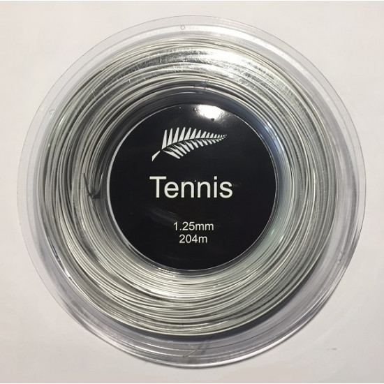Tennis String Silver 204m Reel 1.25