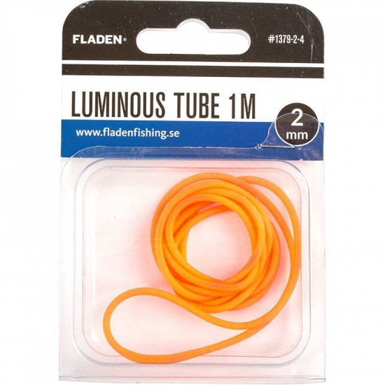 Luminous Tube 4mm X 1m Long - Orange