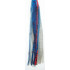 Tecni-Perline Game Skirt - 330/091 - Blue With Tread Marks Over Silver Glitter With Red Line
