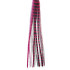 Tecni-Perline Game Skirt - 330/610 - Magenta With Black Stripes Over Silver Glitter With Black Line