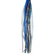 Tecni-Perline Game Skirt - 330/146 - Blue Aurora With Black Dots Over Silver Glitter