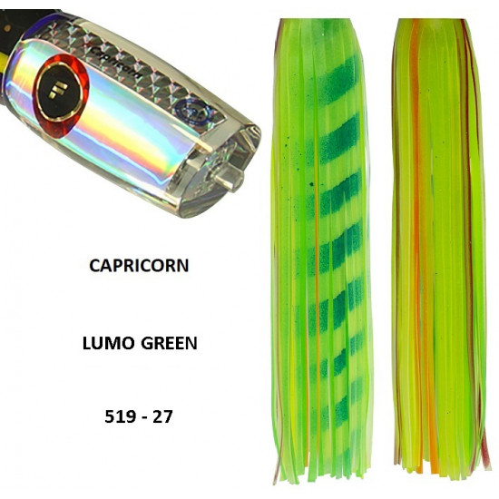 Fronteira Capricorn Soft Head Big Game Lure - Lumo Green