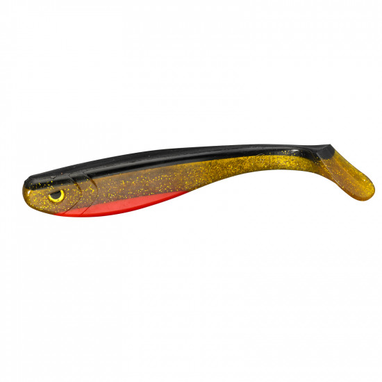 Giant Softbait Maxximus Predator 25.5cm - Black/Brown Gold/Red