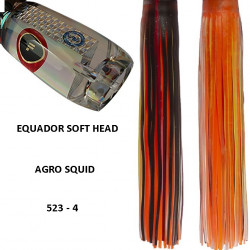 Frontiera Equador Soft Head Game Lure - Agro Squid