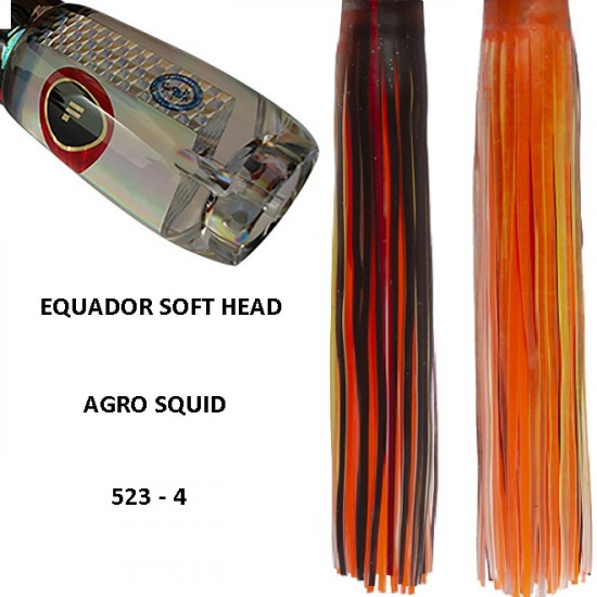 Fronteira Equador Soft Head Game Lure - Agro Squid