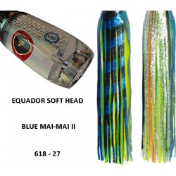 Fronteira Equador Soft Head Game Lure - Blue Mai-Mai-II