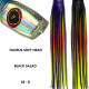 Fronteira Taurus Soft Head Big Game Lure - Dark Rainbo