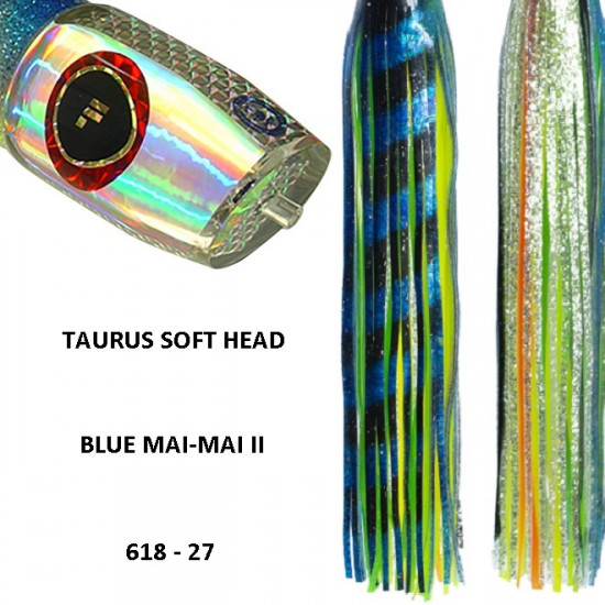 Fronteira Taurus Soft Head Big Game Lure - Blue Mai-Mai II