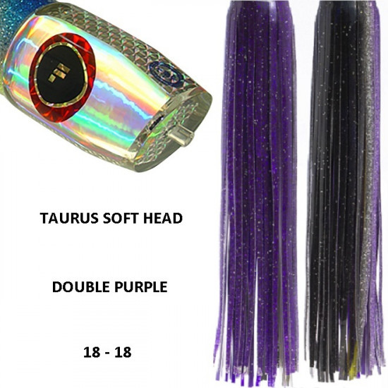 Fronteira Taurus Soft Head Big Game Lure - Double Purple