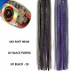 Fronteira Leo Soft Head Game Lure - UV Black Purple