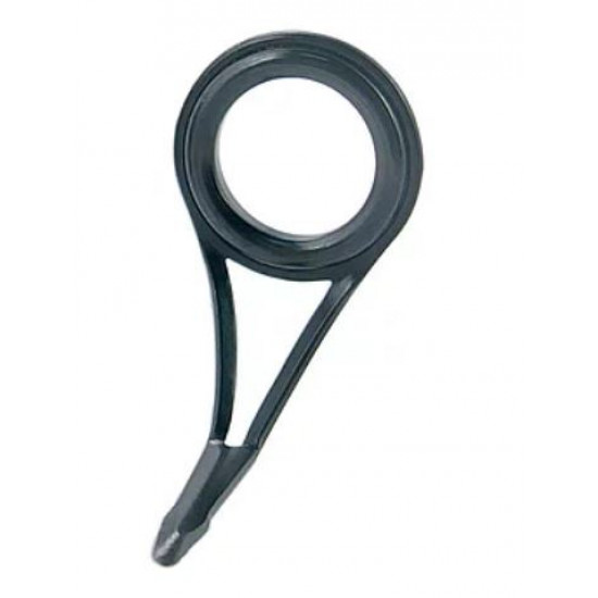 Spinning Single Foot S/Steel Black [Eye Dia:25mm]