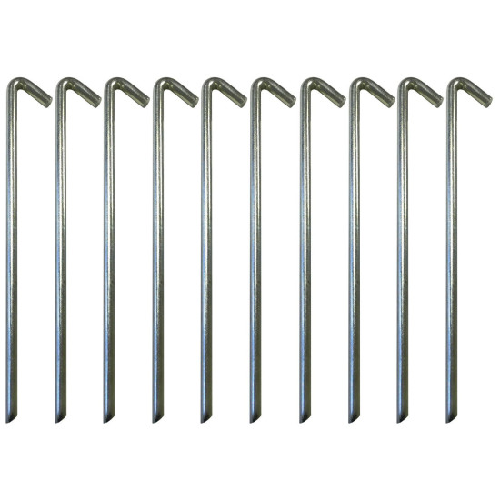 Tent Pegs 225mm x 6,3mm (10-Pack)