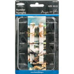 Set Nymphs 10 Pieces Size 10 - 12
