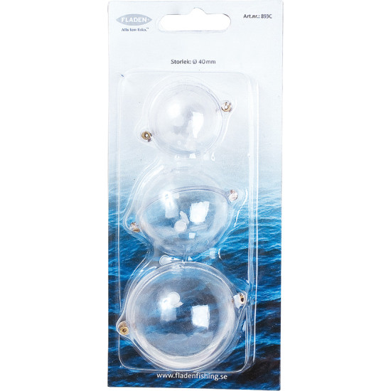Float Bubble Clear 3-Pack (Water Fillable)