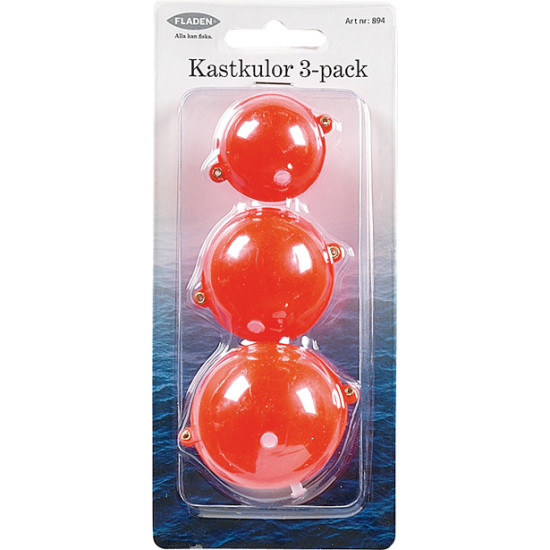 Float Bubble Red 3-Pack (Water Fillable)