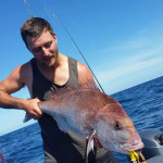 Snapper caught & released on Tecni-Perline Superbraid 9X
