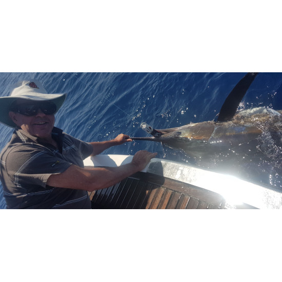 Fronteira Equador Soft Head Game Lure - Black Pearl