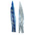 Game Skirt - 260/148 - Silver Aurora With Blue Bands Over Silver Glitter