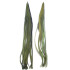 Game Skirt - 260/165 - Olive Green With Black Line